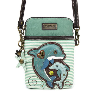 Dolphin Collectable Crossbody Cell Phone Bag - Coco and lulu boutique 