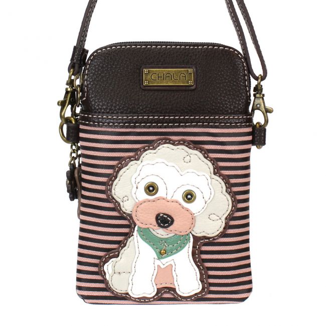 Poodle Collectable Crossbody Cellphone Bag - Coco and lulu boutique 