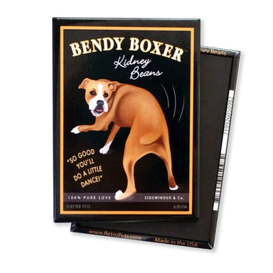 Boxer Retro Pet Dog Magnet - Coco and lulu boutique 