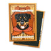 Rottweiler Retro Pet Dog Magnet - Coco and lulu boutique 