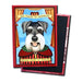 Schnauzer Retro Pet Dog Magnet - Coco and lulu boutique 