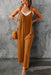 Skyler Spaghetti Strap Wide Leg Jumpsuit - Coco and lulu boutique 