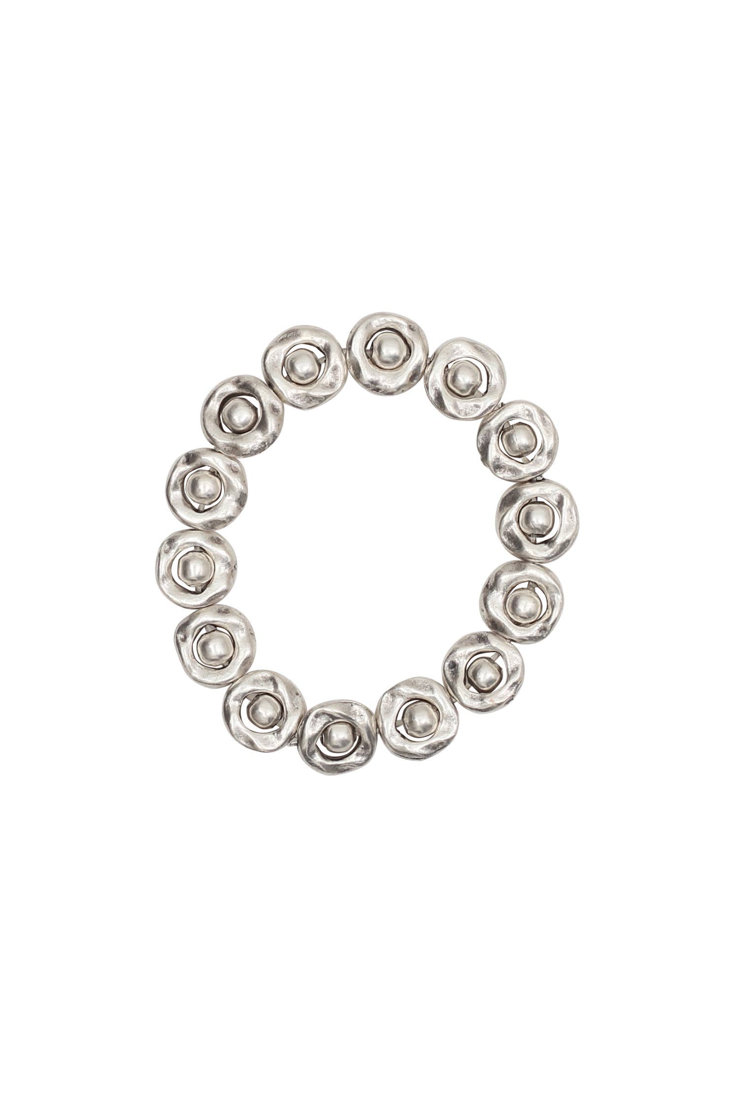 Handmade Pewter Bracelet - Coco and lulu boutique 