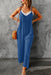 Skyler Spaghetti Strap Wide Leg Jumpsuit - Coco and lulu boutique 