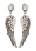 Take Flight Handmade Pewter Earrings - Coco and lulu boutique 