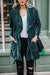 Modern Pocketed Open Front Long Sleeve Jacket - Coco and lulu boutique 