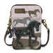 Safari Canvas Horse Cellphone Bag - Coco and lulu boutique 