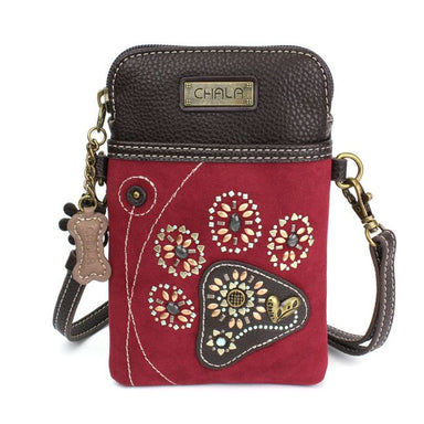 Dazzled Dog Paw Cellphone Bag - Coco and lulu boutique 