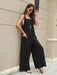 Jessica Square Neck Sleeveless Jumpsuit - Coco and lulu boutique 