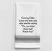 "Getting Older is just one body part after..."Fun Dish Towel - Coco and lulu boutique 