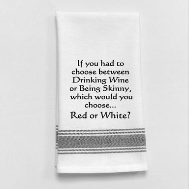 BB-I-353 If you had to choose between drinking wine... - Coco and lulu boutique 