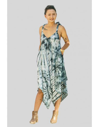 Nepal Tie Dye Jumpsuit - Coco and lulu boutique 