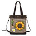 Sunflower Everyday Tote Bag - Coco and lulu boutique 